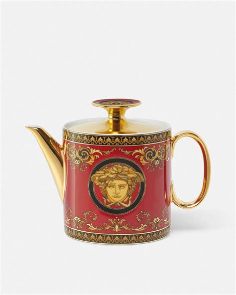 versace medusa red teapot|Versace Medusa Red Modern 5.